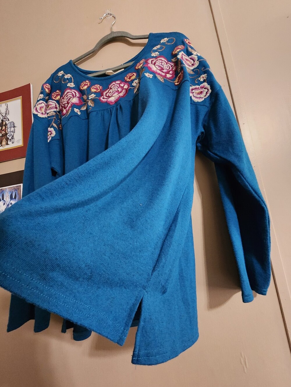 Boho Embroidered Tunic Top | Savanna Jane | 2X - Picture 6 of 9